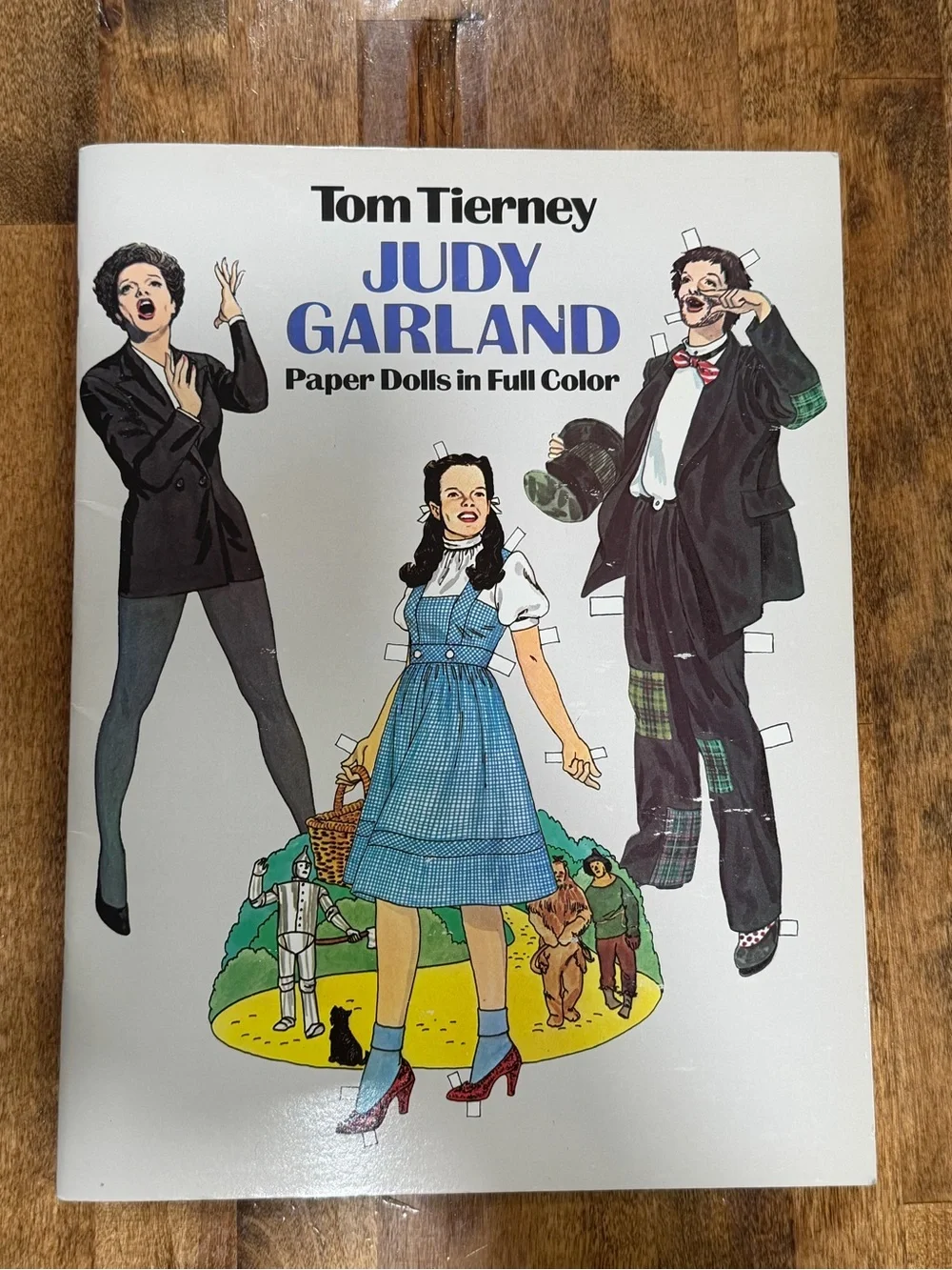 Judy Garland Paper Doll Costume Book - uncut/unused